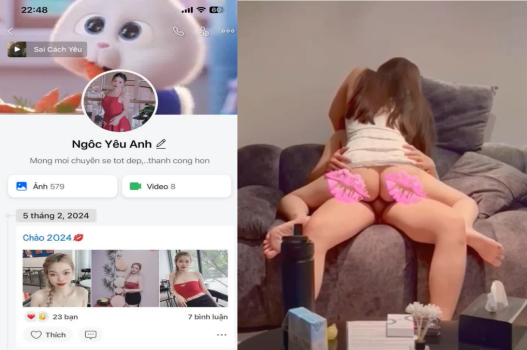 Em chủ shop quần áo lộ clip sex dập nhau cực sung